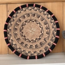 African Basket with Beaded