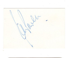 Peter Powell Signed Card /