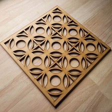 Retro Circles Decorative