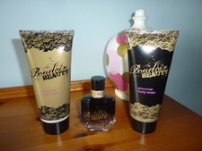 Ladies Boudoir Beauty 3 Piece Gift Set EDT 30ml Shimmer Body Lotion & Wash 