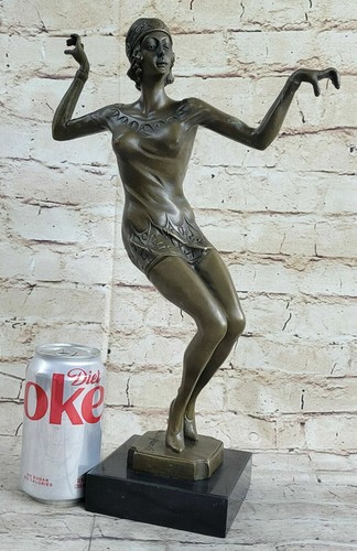 Art deco bronze charleston - art,