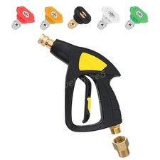 High Pressure Washer Gun 3000 PSI Stubby Trigger Handle Car Care and Cleaning