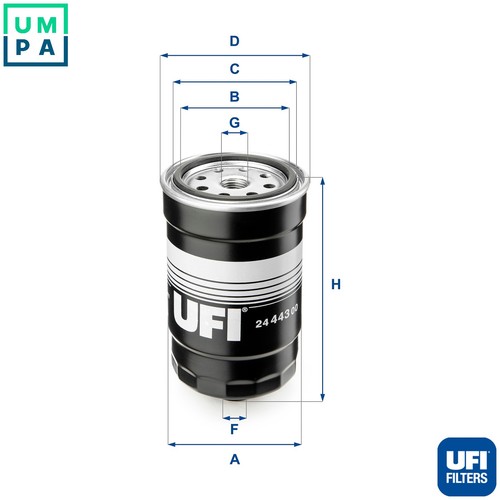 Fuel filter 443 for - fuel,