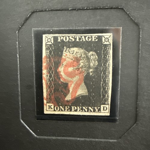 Penny black stanley gibbons - qv,