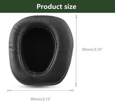 Replacement Ear Pads Cushions for Denon AH-D600 Headphones – Protein Leather uk