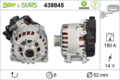 Valeo 439845 starter - 439845,