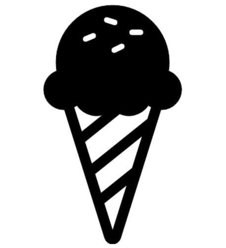 Ice cream cone vinyl - ice,