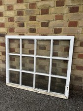Reclaimed Old Georgian 12 Panel Wooden Window 1000 x 810mm