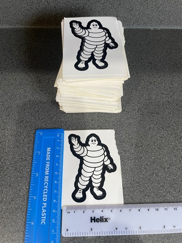 Vintage michelin man stickers - michelin,