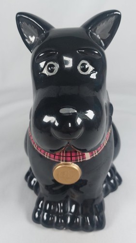 Vintage black westie scottie - black,
