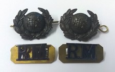 Royal Marines No5 Dress Jacket RM Titles & Collar Dogs Genuine British Navy