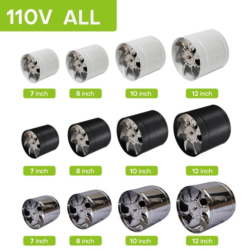 10 inline duct - 6", 10"inline