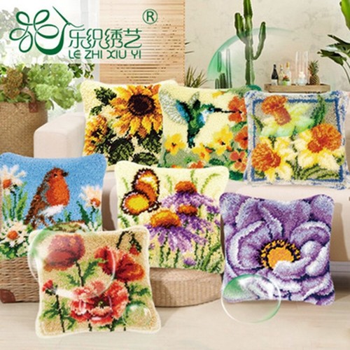 Flower plant cushion cover - plant,