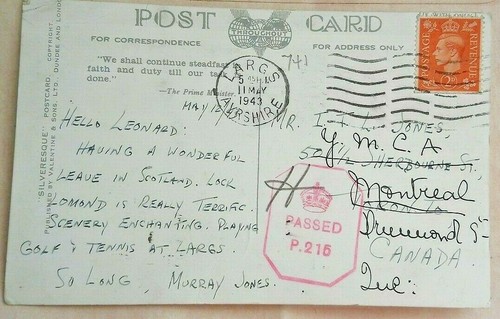 Great britain 1943 largs - britain,