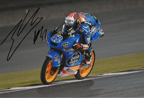 Alex rins hand signed estrella - rins,