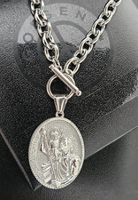 Mens Large Stainless Steel