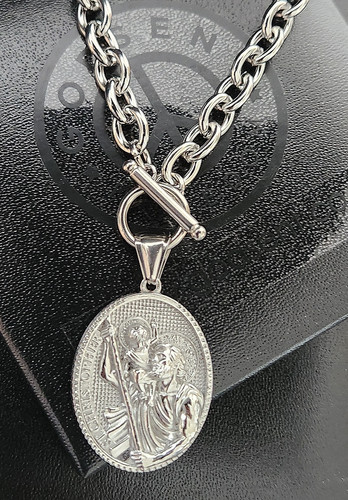 Mens large stainless - stainless, steel