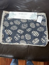 Shabby Chic set of 4 Blue