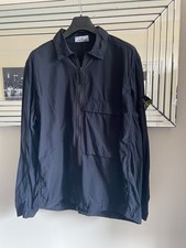 Stone Island black over-shirt