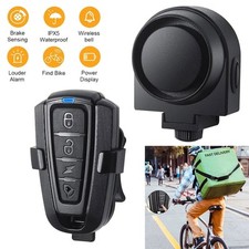 115 dB Motorbike Bike Anti-theft Security Alarm Remote Control Sensor System