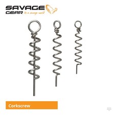 Savage Gear Corkscrews - Pike Perch Zander Bass Predator Sea Lure Fishing