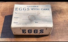 Ww2 Rare Original British Eggs