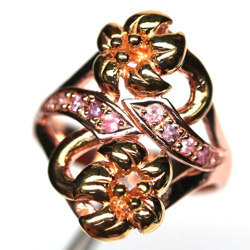 Natural pink sapphire two - pink,