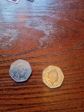 Rare Fifty Pence Pieces. 2019