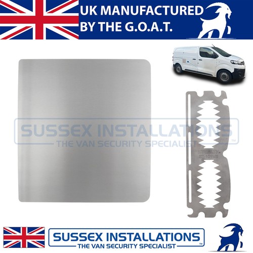 Van security plate for - plate,