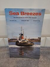 Vintage 1982 SEA BREEZES Nautical Magazine Bundle Of 9 Issues Missing 3 Months