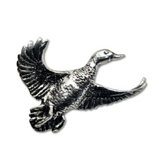 Mallard Pin Badge Pewter