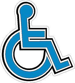 Handicap symbol wheelchair - ,