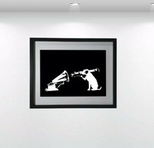 Banksy hmv dog giclée - -,
