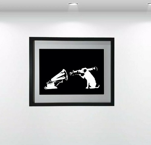Banksy hmv dog giclée - dog,