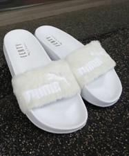 Puma Fur Slide White 362266-02