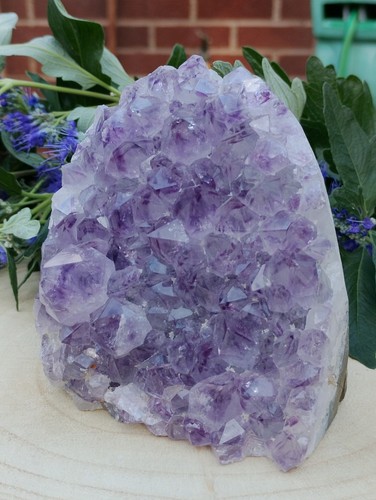 Natural lilac amethyst - natural,