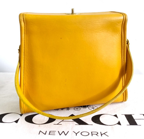 Vtg 90s coach geometric bag - 90s,