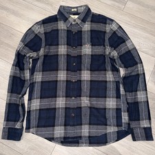 Hollister Mens Grey/Blue Check