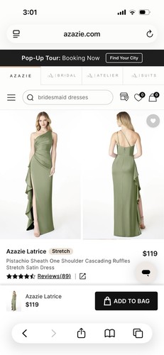 Azazie latrice bridesmaid - latrice,