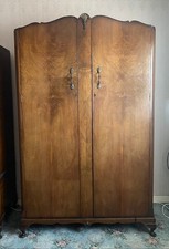 Vintage 1950's Walnut Double