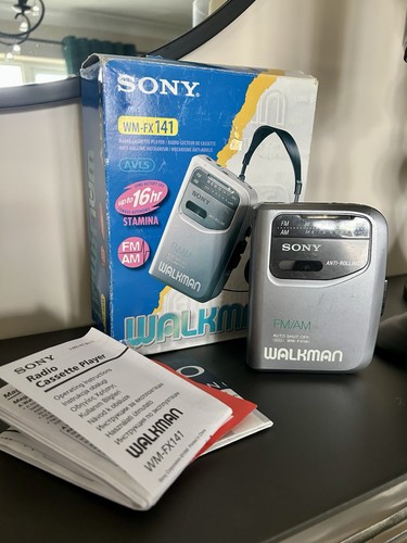 Sony fx141 cassette radio - wm-fx141, cassette/radio
