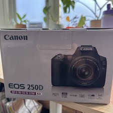 Canon EOS 250D 24.1MP DSLR Camera + EF-S 18-55mm IS STM Lens