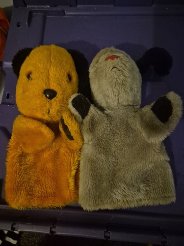 Sooty and sweep hand puppets - sweep,