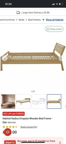 Habitat radius oak king - king, size