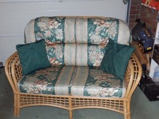 Cane sofa for