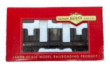 Bachmann Big Haulers G Gauge 95644 20’ Flat Car Florence & C.C - Metal wheels