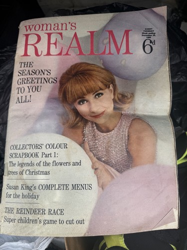Vintage woman realm magazine - vintage, woman's