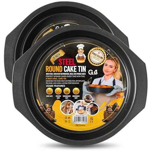 Pack inch non stick 20cm - pack, 8