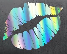 Large Lips Kiss Chrome