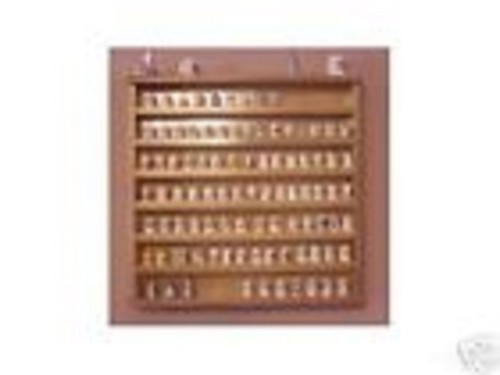 Oak 100 thimble display case - 100,